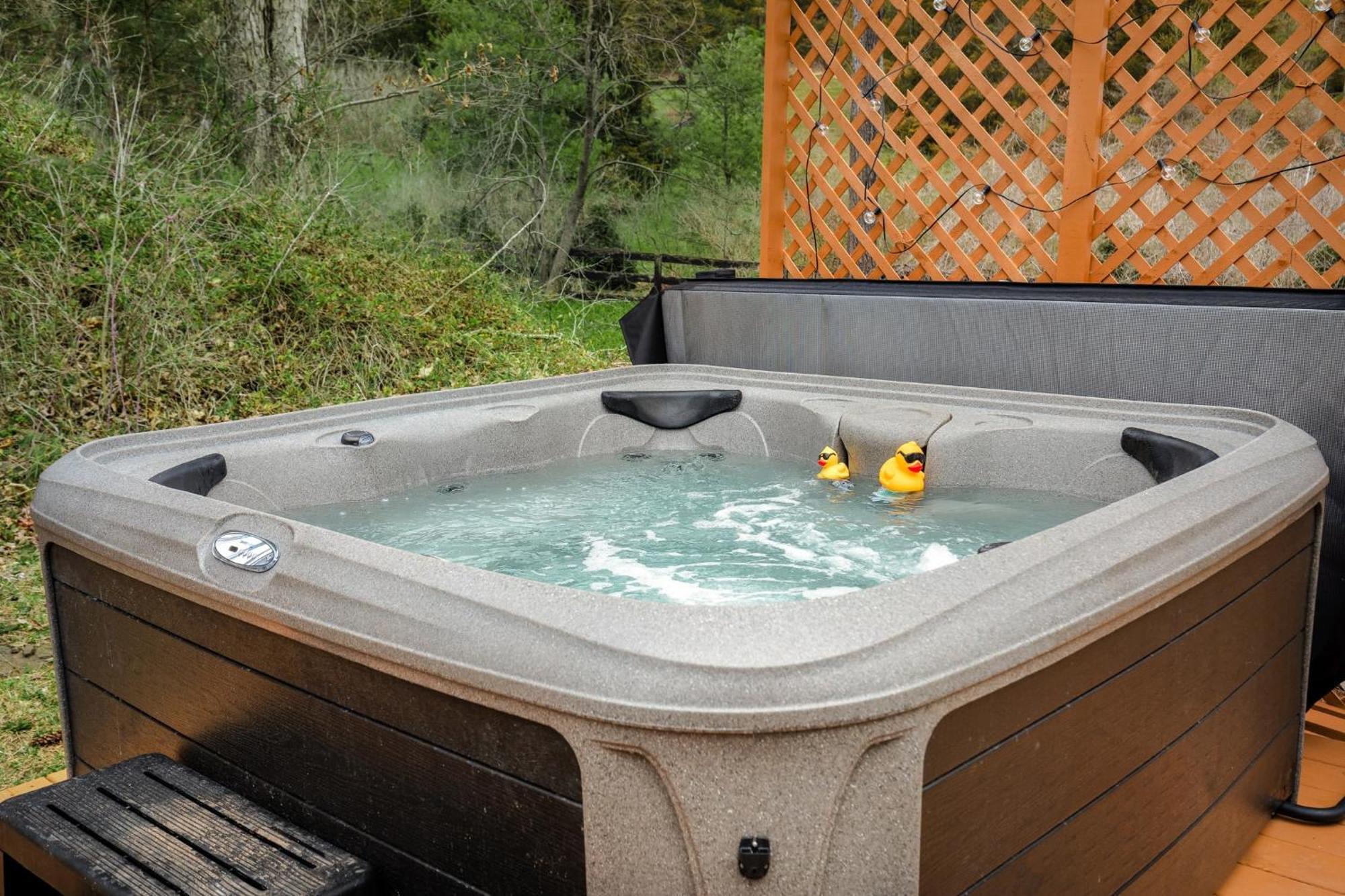 Creekside Cabin W Hot Tub, Fire Pit, Grill, Wifi! Basye Экстерьер фото